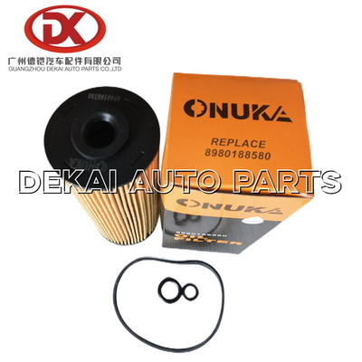 8980188580 Bộ lọc dầu động cơ NKR NPR 4JJ1 Phụ tùng chính hãng 8 98018858 0