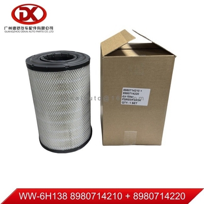 Bộ lọc không khí 8980714210 Bộ phận động cơ xe tải ISUZU 4HK1 6HH1 8980714220