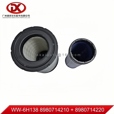 Bộ lọc không khí 8980714210 Bộ phận động cơ xe tải ISUZU 4HK1 6HH1 8980714220
