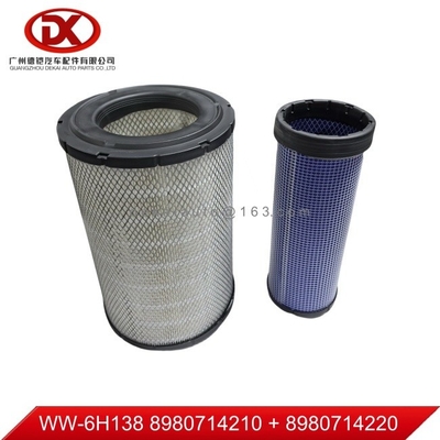 Bộ lọc không khí 8980714210 Bộ phận động cơ xe tải ISUZU 4HK1 6HH1 8980714220