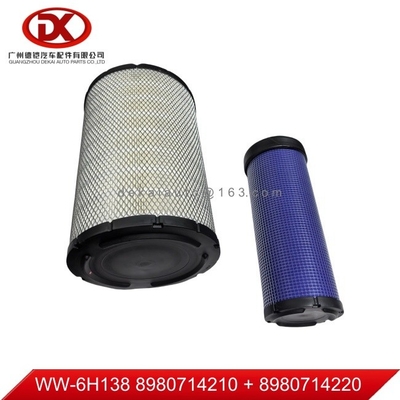 Bộ lọc không khí 8980714210 Bộ phận động cơ xe tải ISUZU 4HK1 6HH1 8980714220