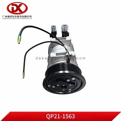 Máy nén điều hòa không khí QP21-1563 cho phụ tùng xe tải Isuzu