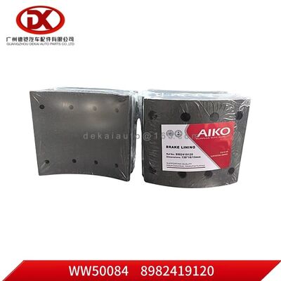 Lớp lót phanh 8982054540 8982393470 8982419120 ISUZU NQR90 Chiếc xe tải